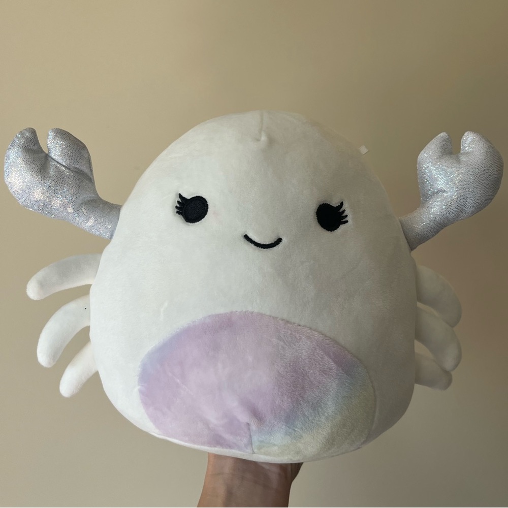 crab squishmallow 8”